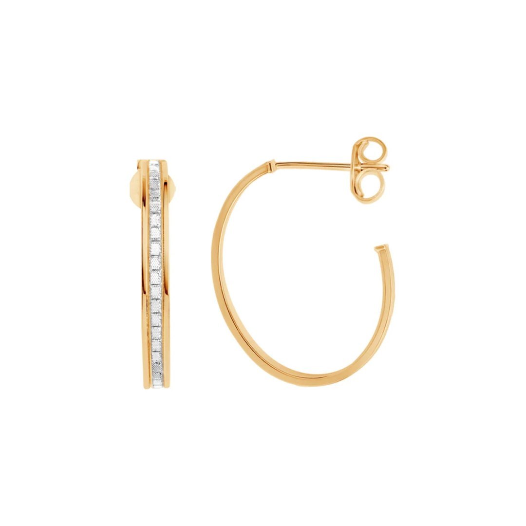 Złote kolczyki KZX6544